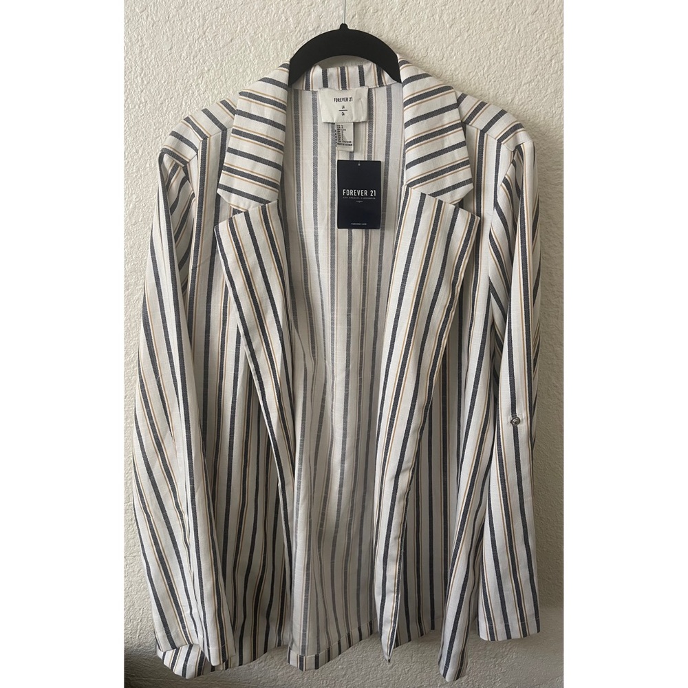 Striped Blazer